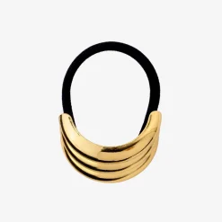 Stacked Hair Tie - Gold