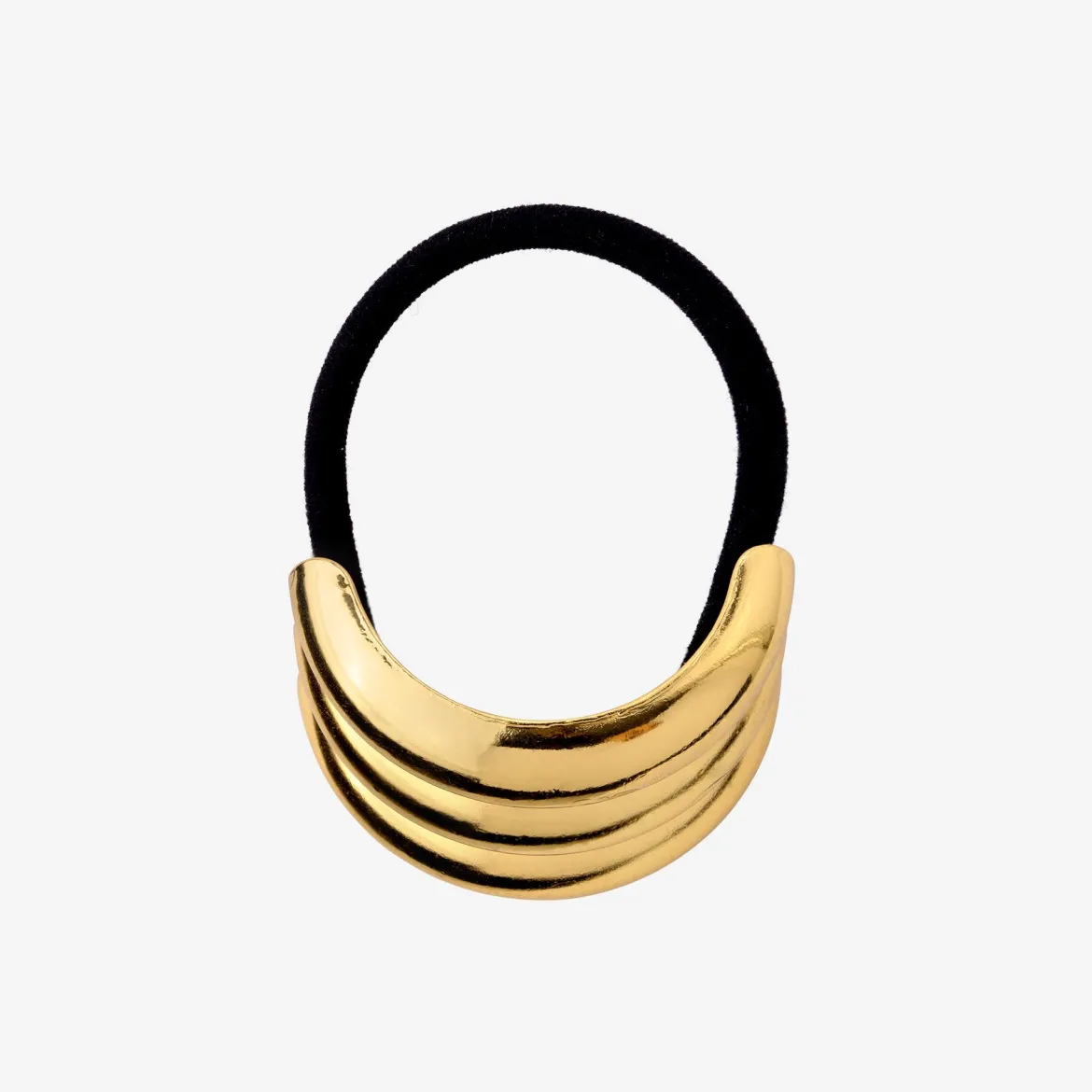 Stacked Hair Tie - Gold