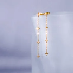 Starburst Studs Roségold