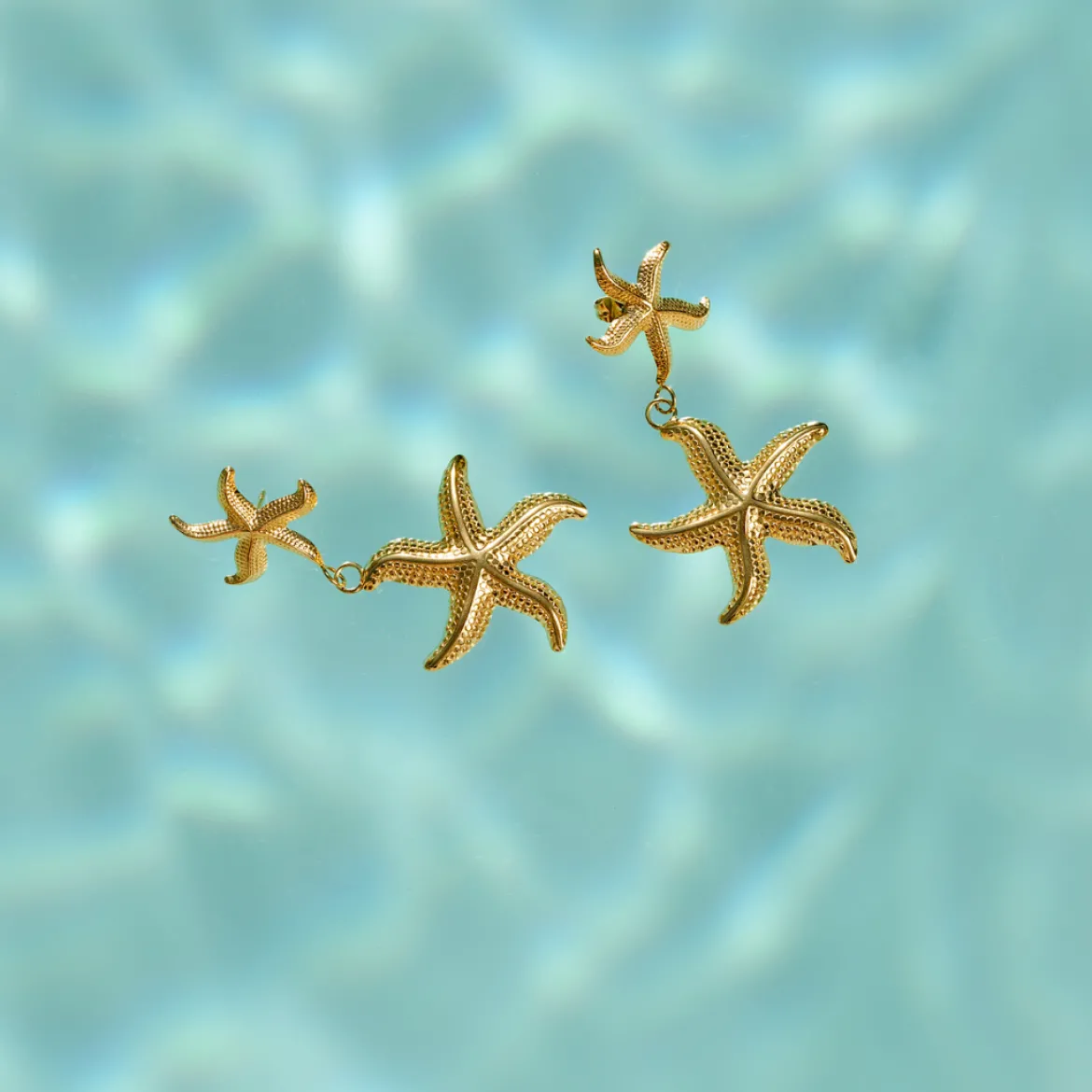 Starfish Studs Silber