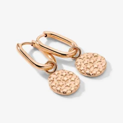 Starry Skies Oval Hoop Set Baby Roségold