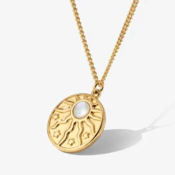 Sun Chaser Necklace Gold