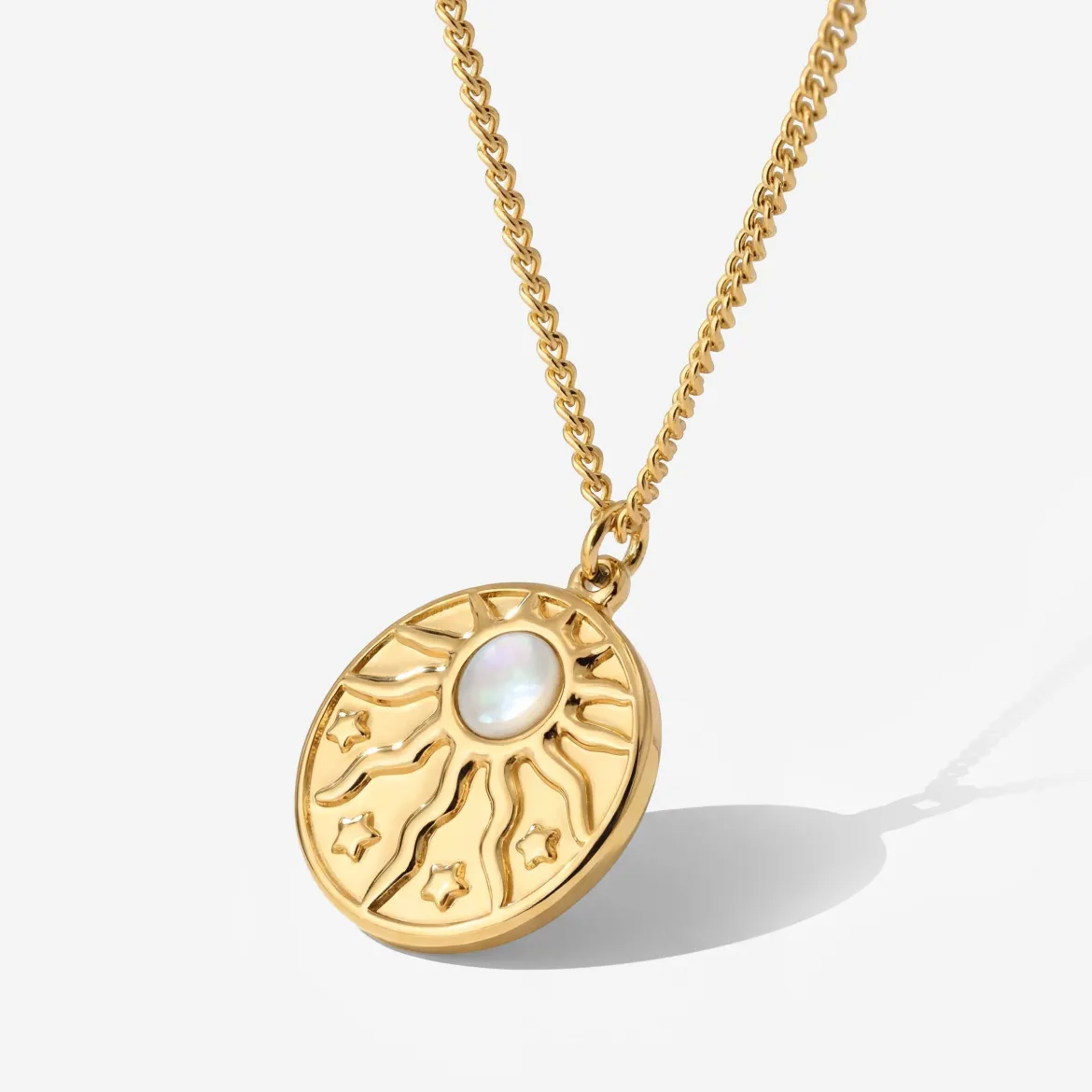 Sun Chaser Necklace Gold