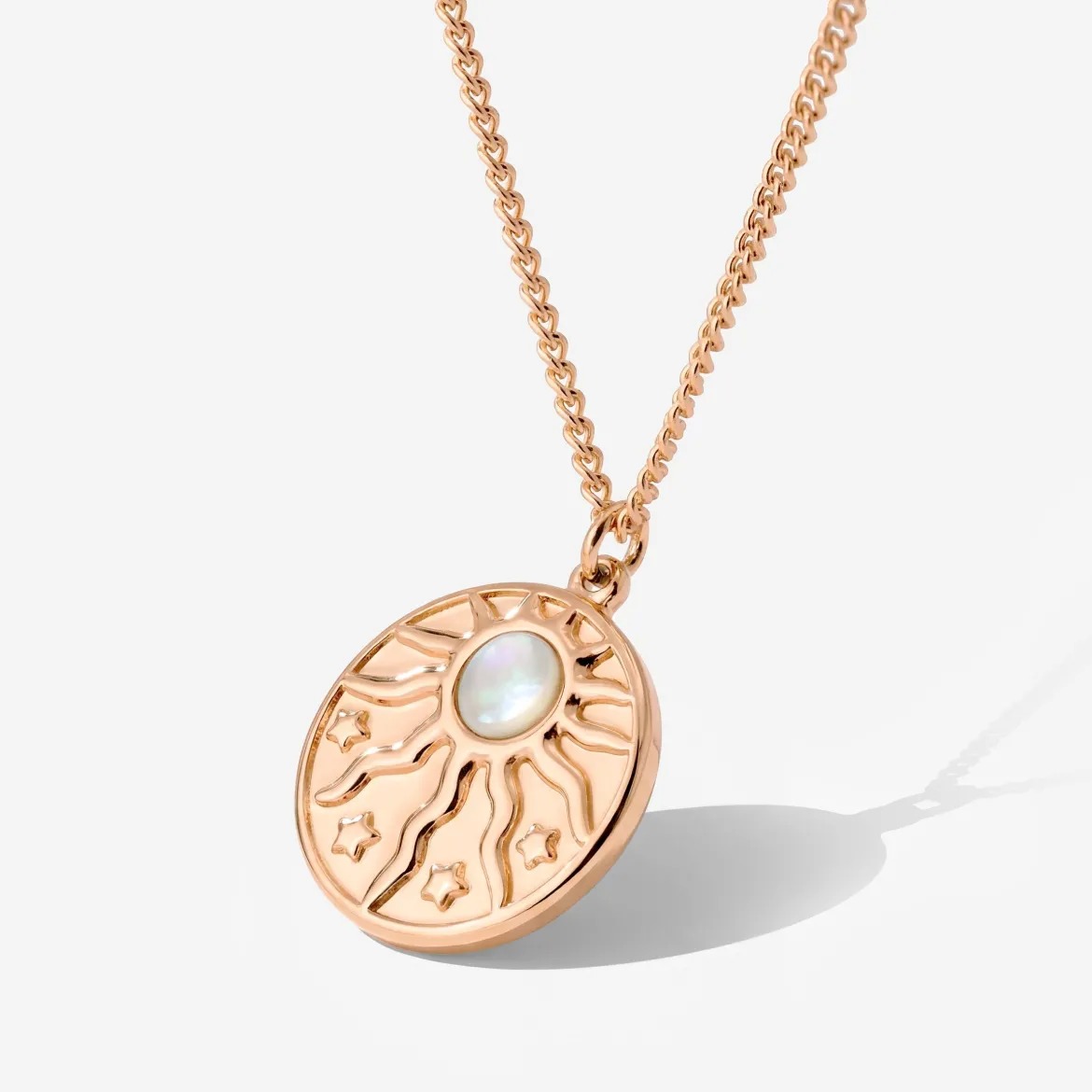 Sun Chaser Necklace Roségold