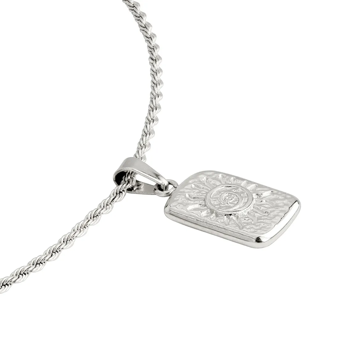 Sun Lover Pendant Necklace Silber