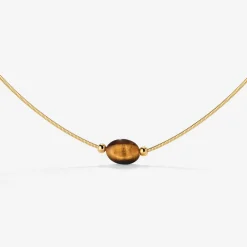 Sunflare Gem Choker Gold