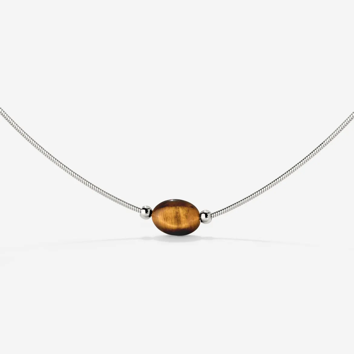 Sunflare Gem Choker Silber