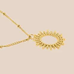 Sunny Beads Necklace Gold