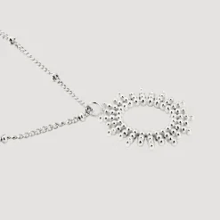 Sunny Beads Necklace Silber
