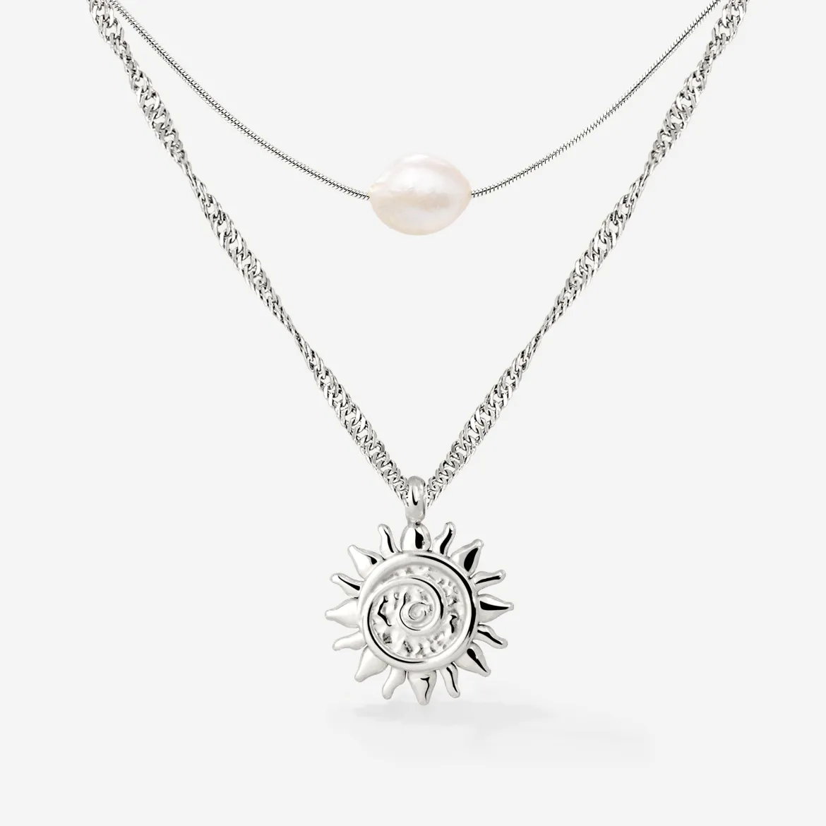 Sunny Pearls Bundle Silber