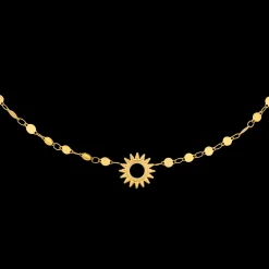 Sunny Side Up Necklace Gold