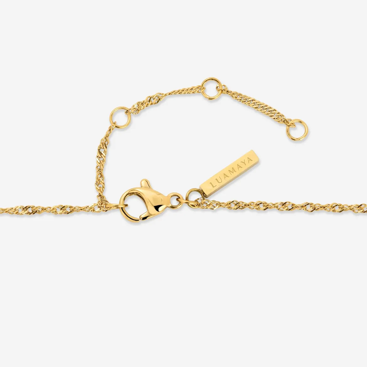 Sunny Swirl Necklace Gold