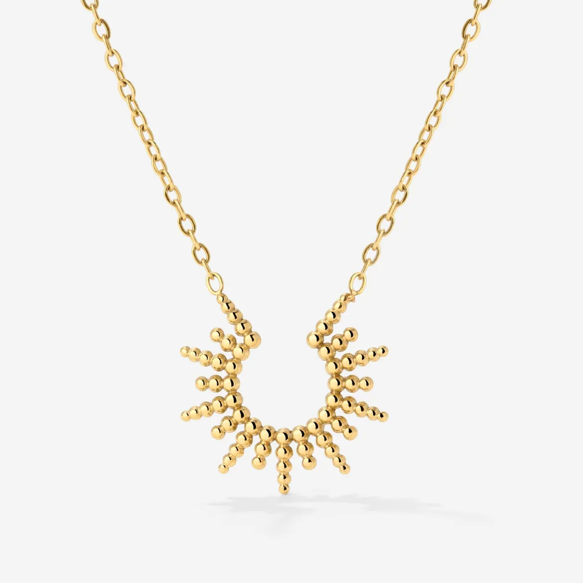 Sunshine Sister Necklace Gold