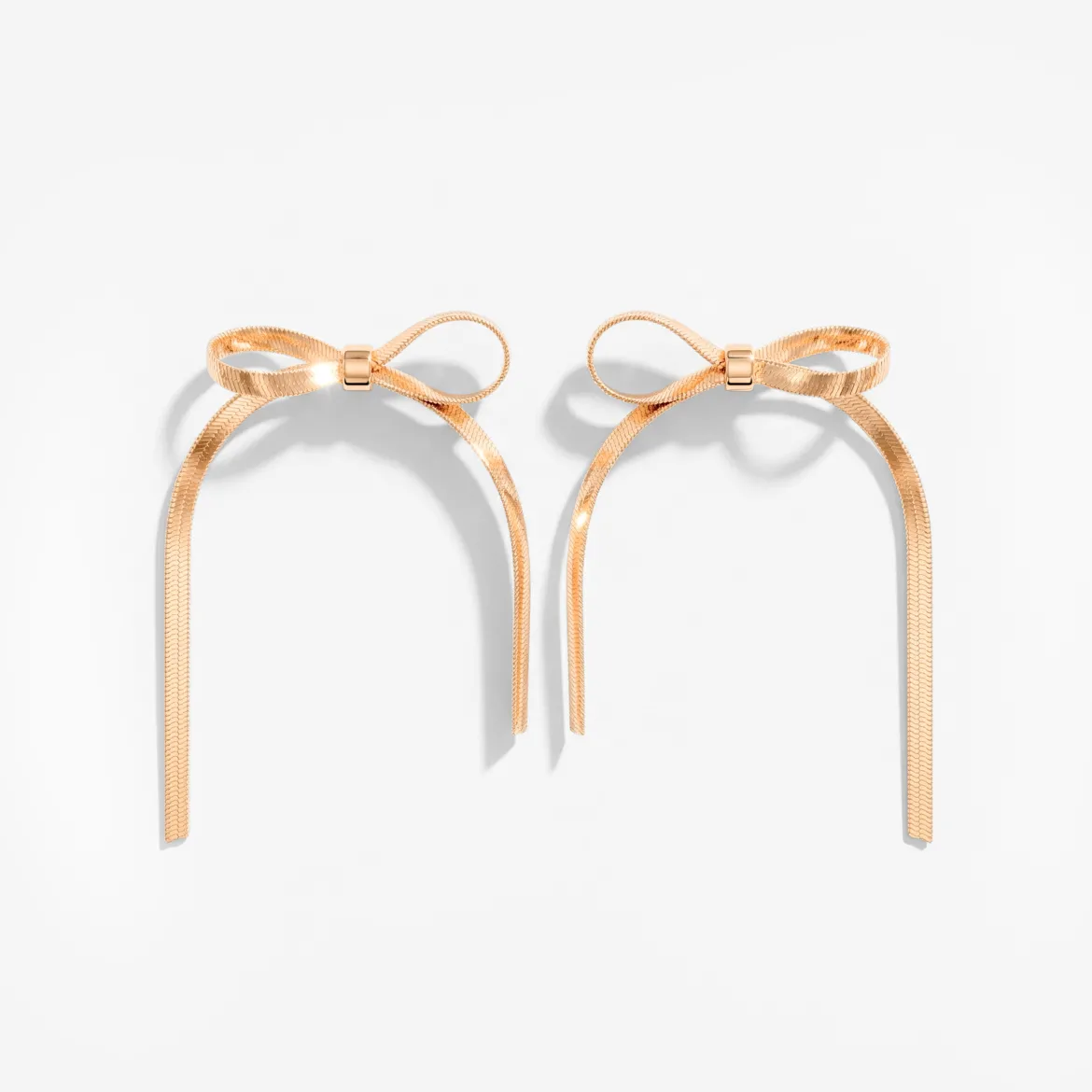 Sweet Bow Earrings Roségold
