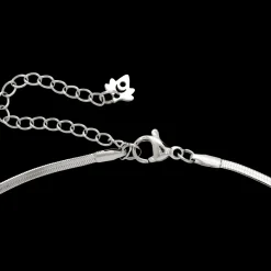 Sweet Bow Necklace Silber