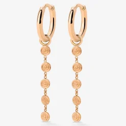 Sweet Swirl Hoop Set Small Roségold
