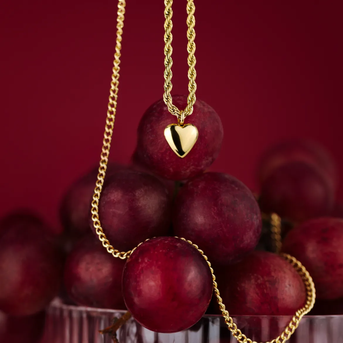 Sweetieheart Necklace Gold