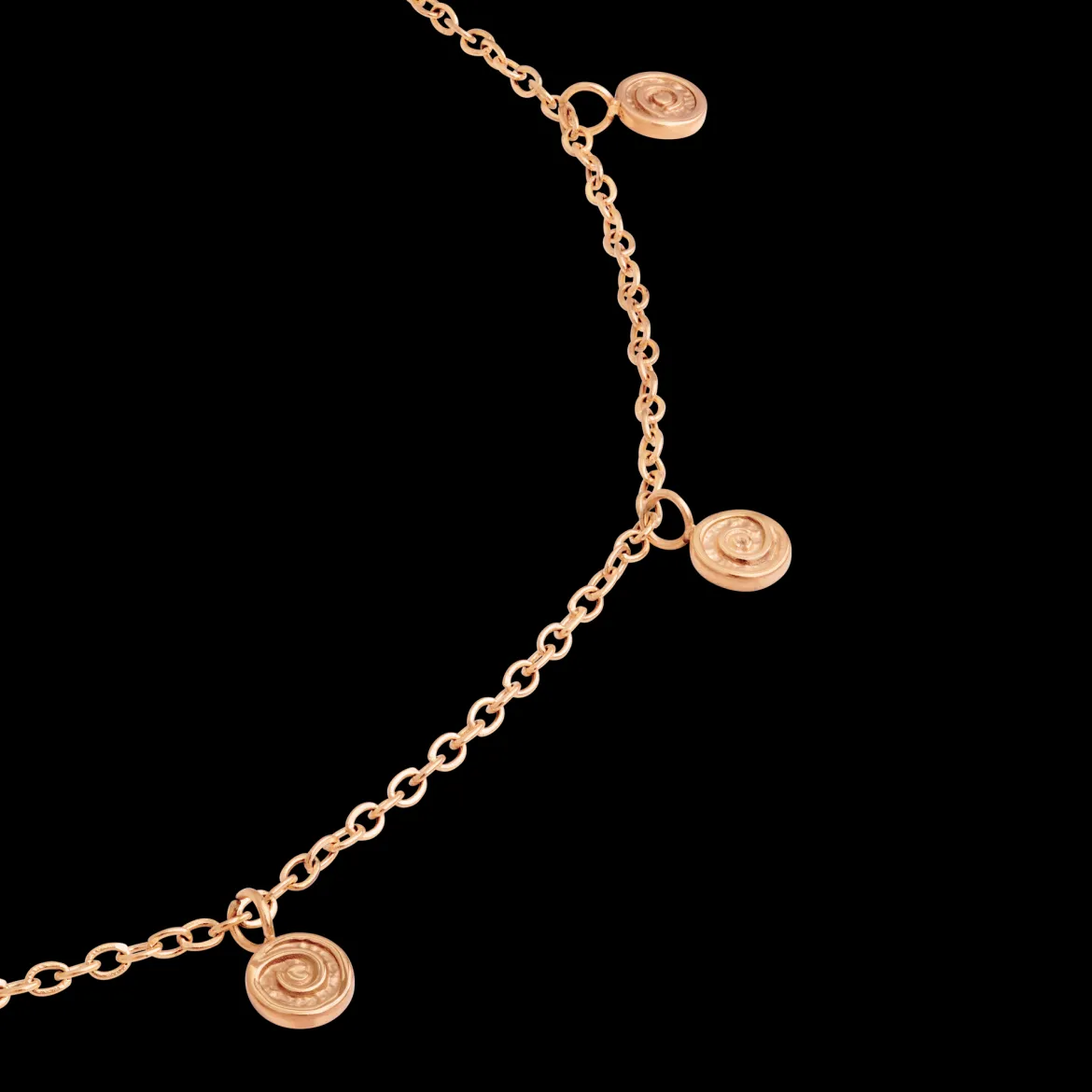 Swirl'n Choker Roségold