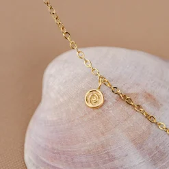 Swirl'n Choker Silber