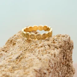 Swirl'n Ring Gold