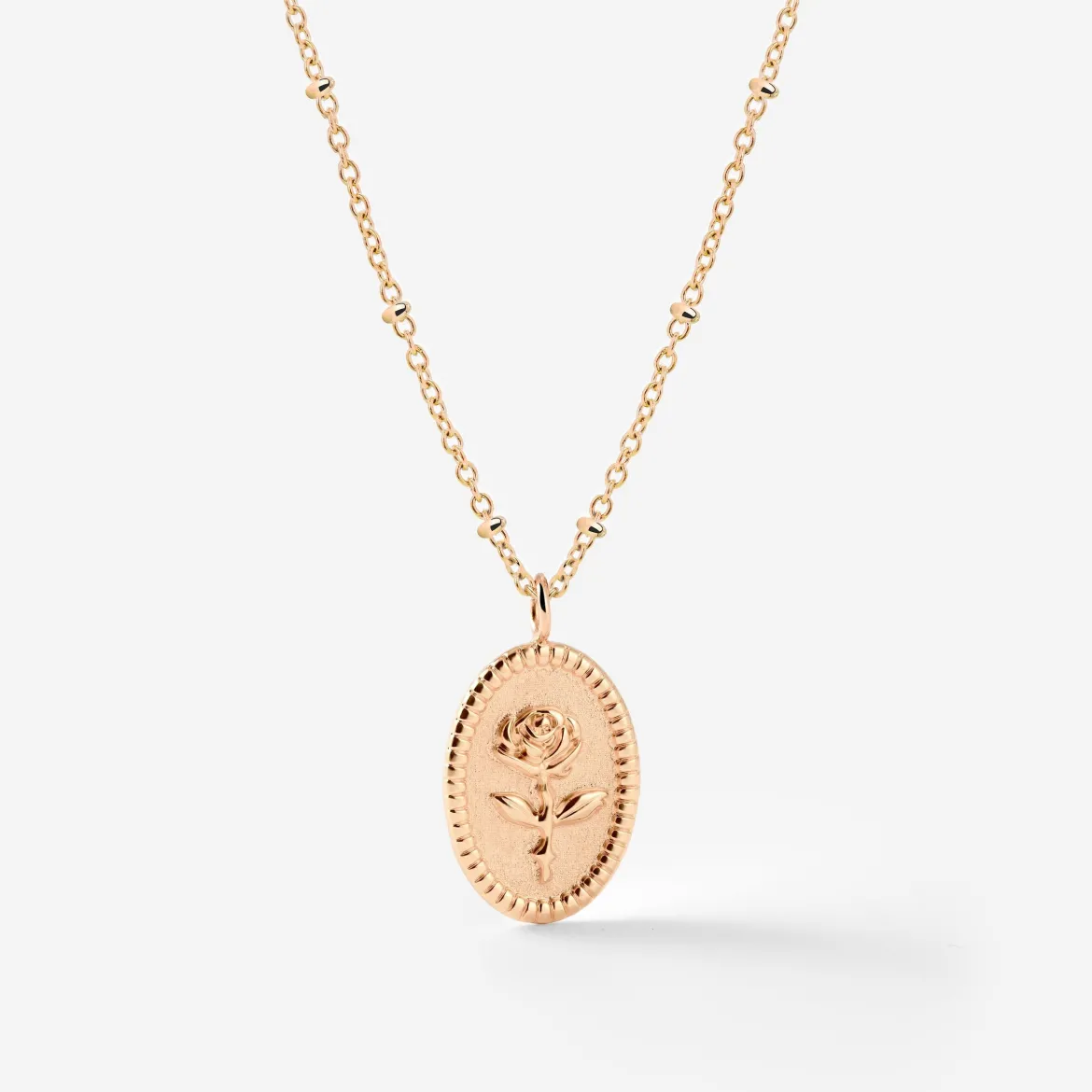 Tale as old as time Necklace Roségold