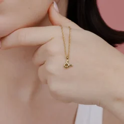 Taurus Bubble Necklace Gold