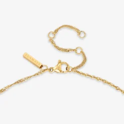 Taurus Bubble Necklace Gold
