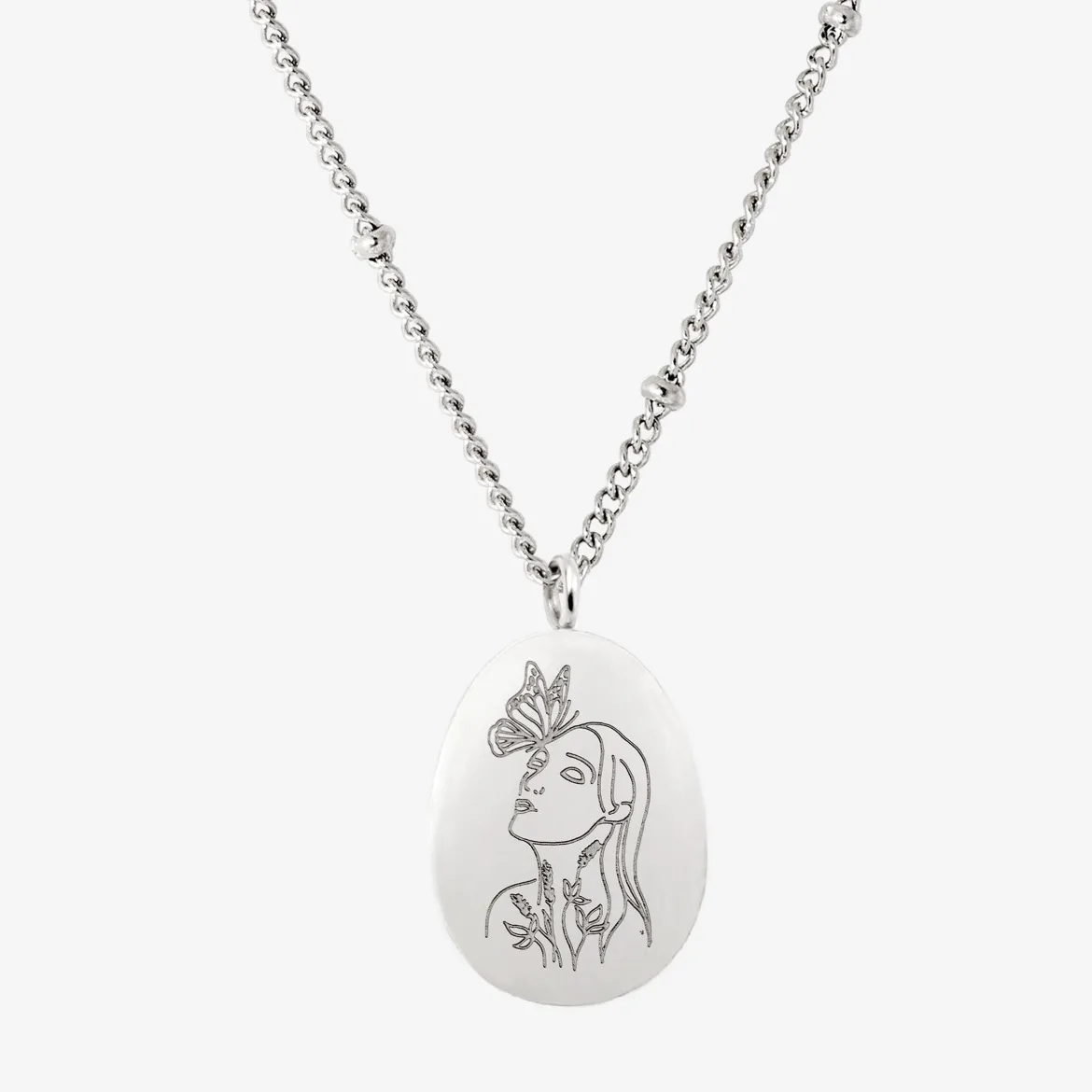 Tender Grace Necklace Silber