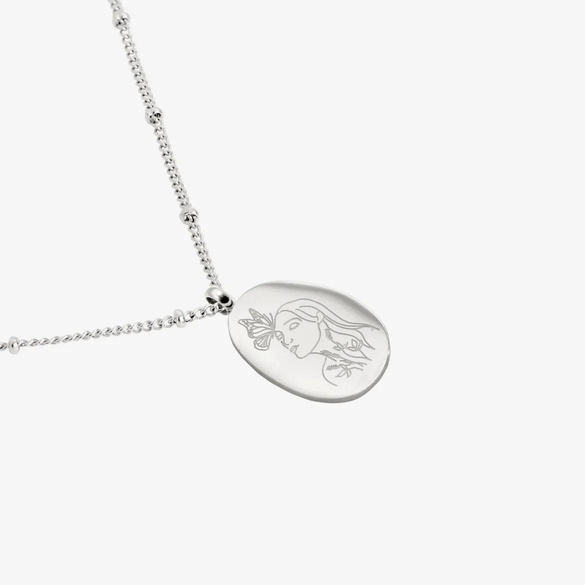 Tender Grace Necklace Silber