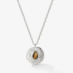 Terra Necklace Silber
