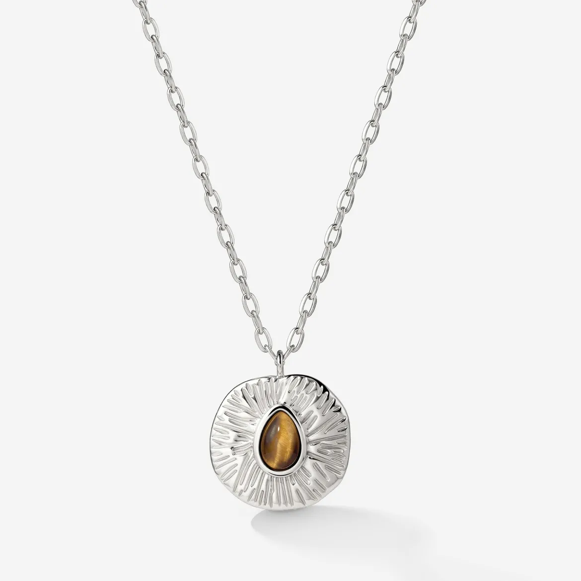 Terra Necklace Silber