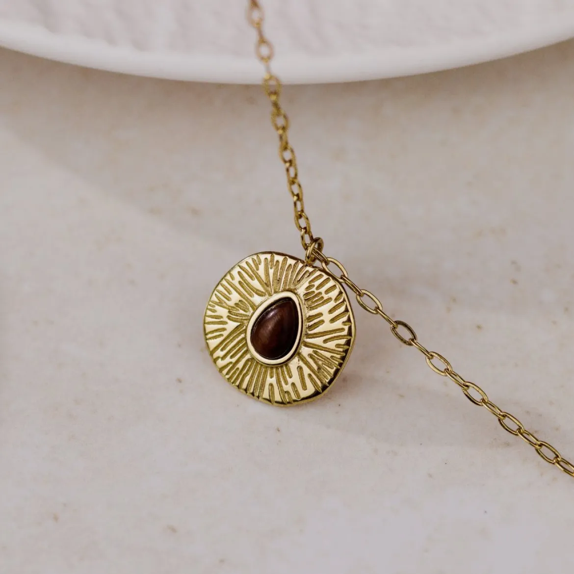 Terra Necklace Silber