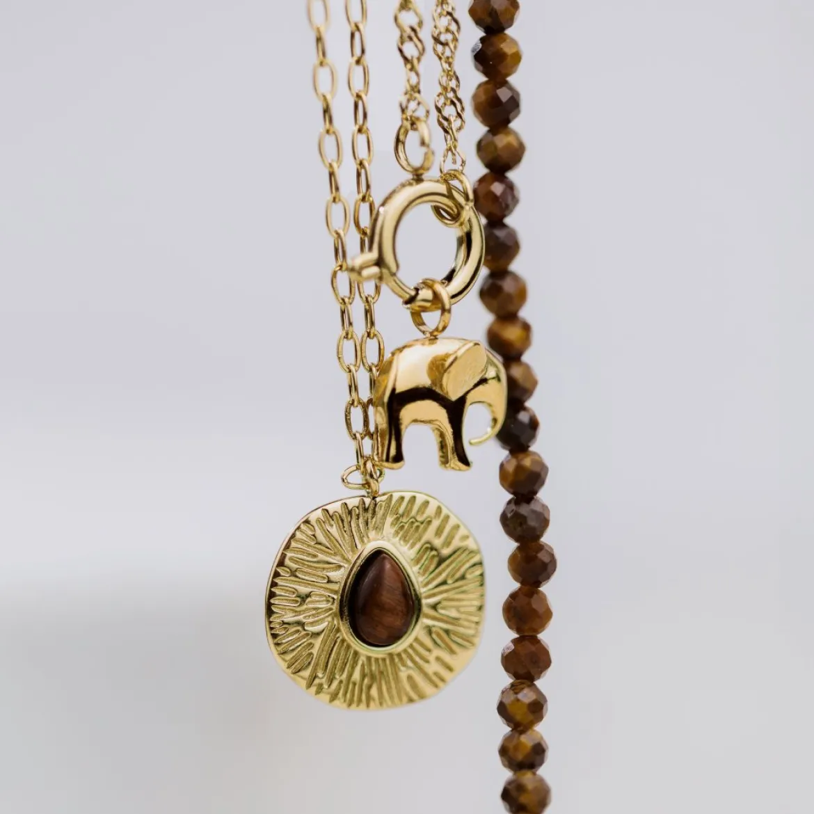 Terra Necklace Silber