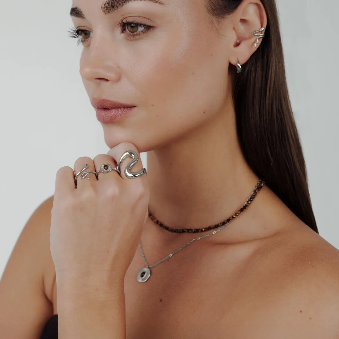 Terra Ring Silber