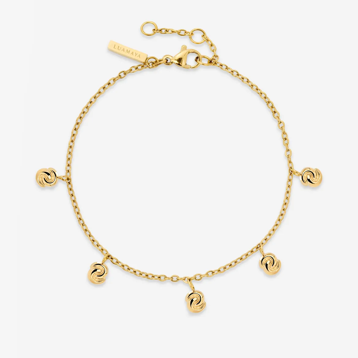 Tides of Time Anklet Gold
