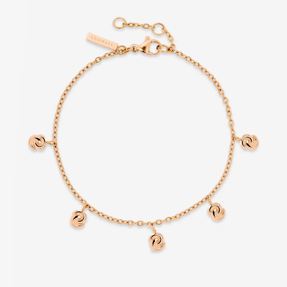 Tides of Time Anklet Roségold