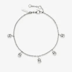 Tides of Time Anklet Silber