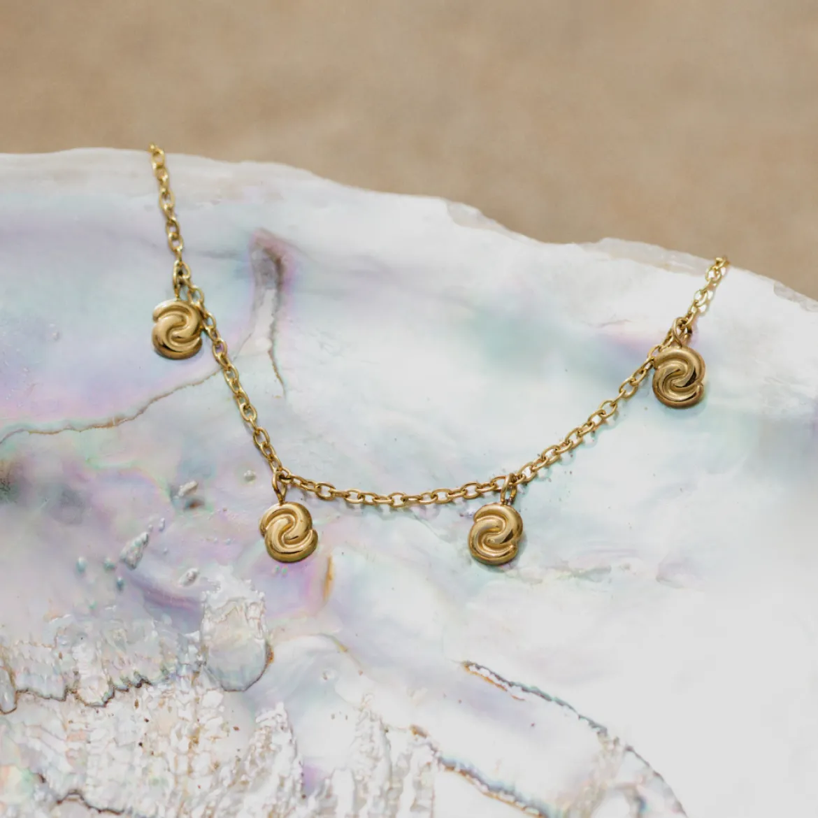 Tides of Time Anklet Silber