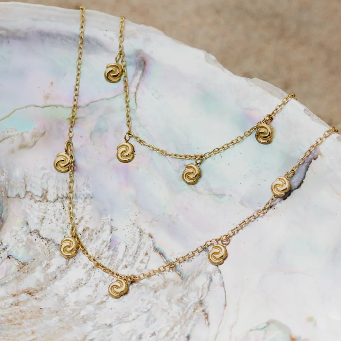 Tides of Time Choker Roségold