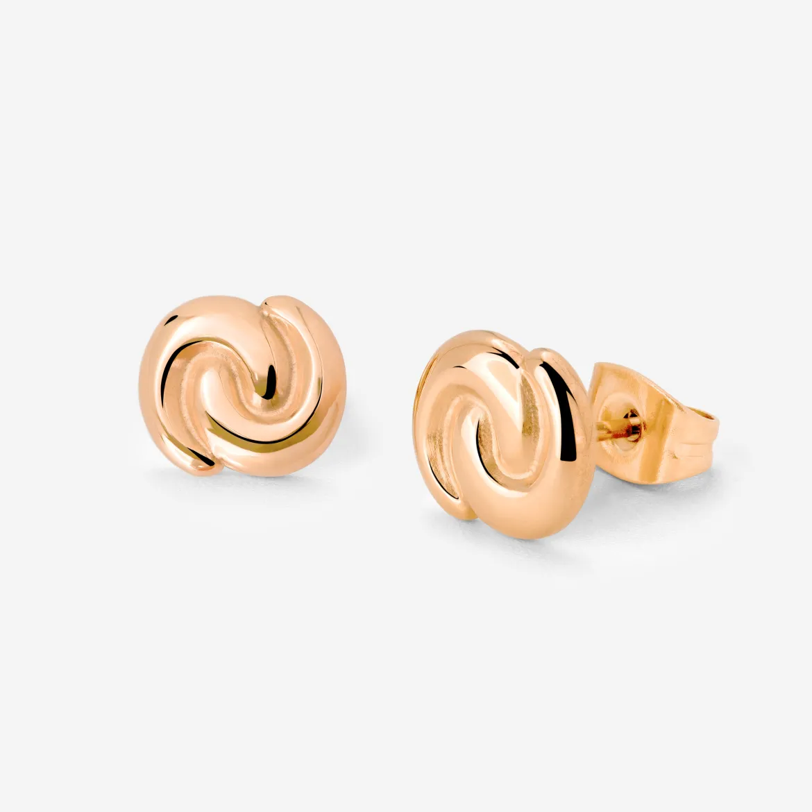 Tides of Time Studs Roségold