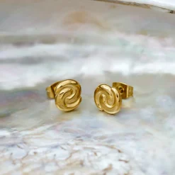 Tides of Time Studs Roségold