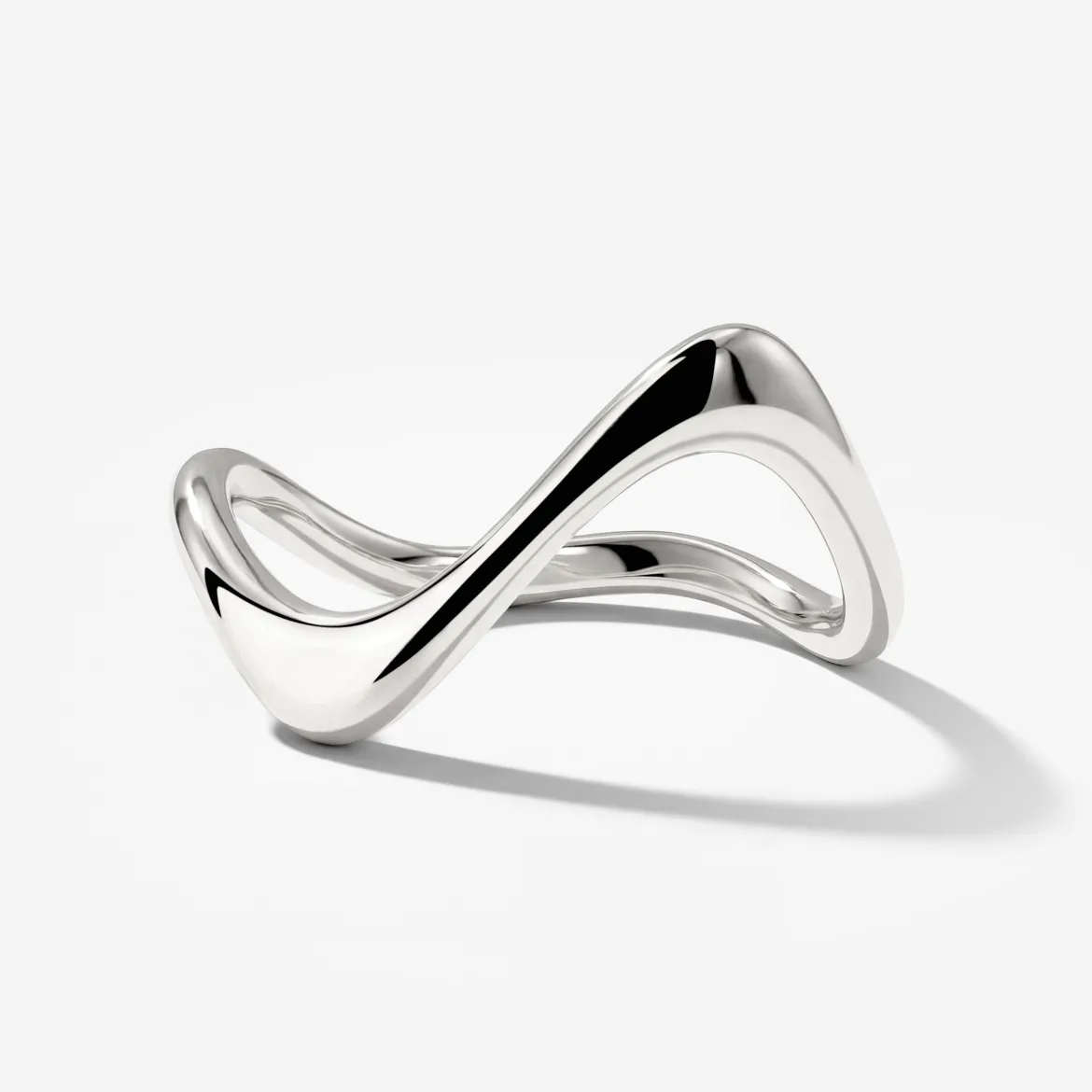 Tides Ring Silber