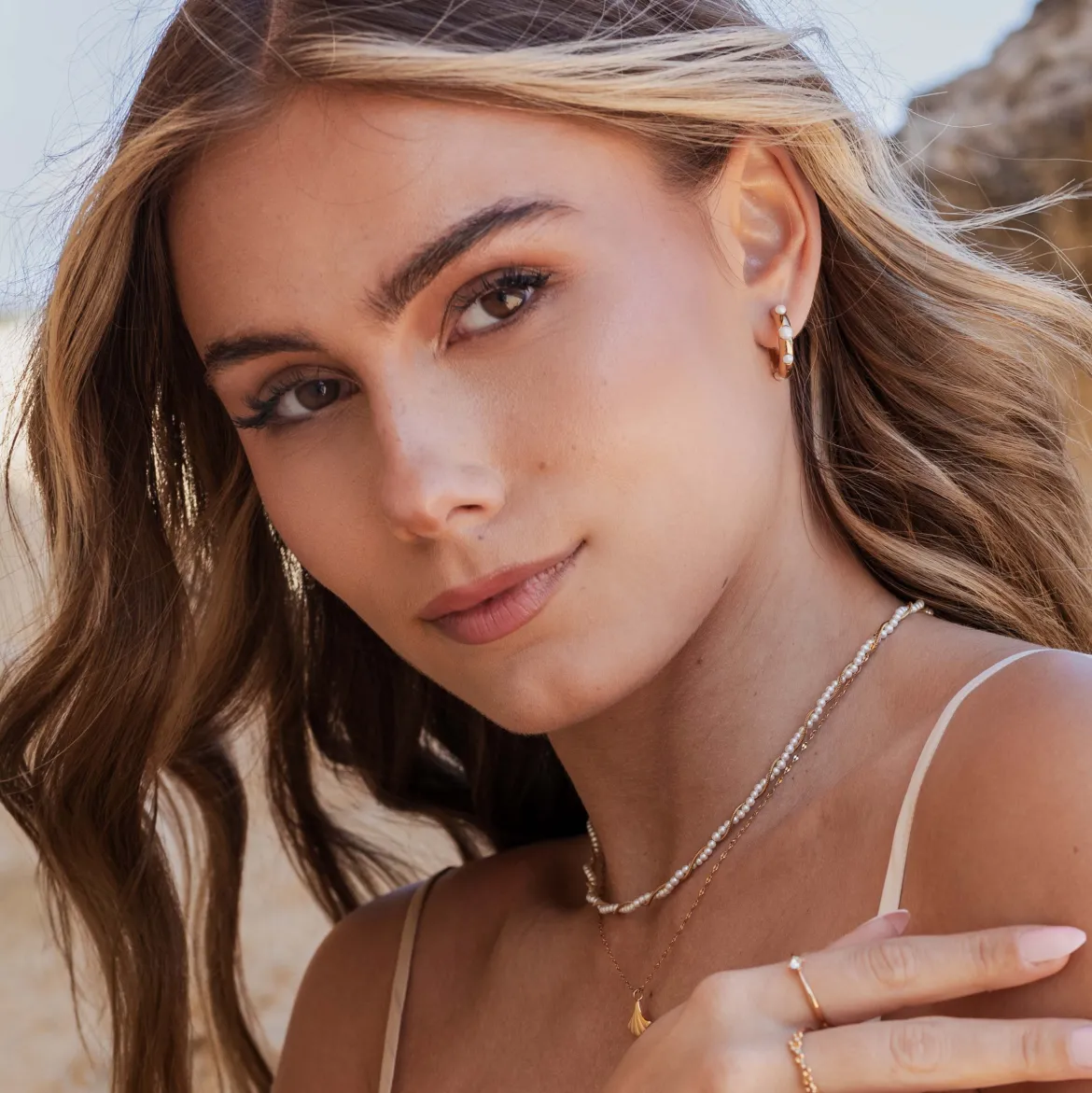 Timeless Chic Hoopies Roségold