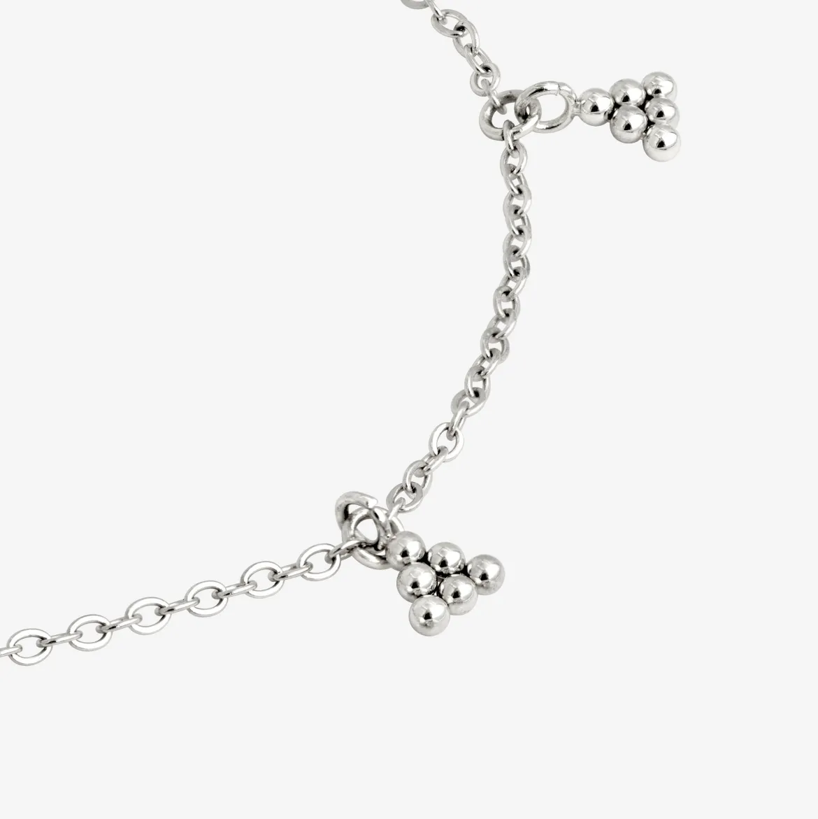 Tiny Beads Bracelet Silber