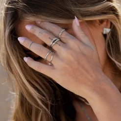 Tiny Romance Ring Silber