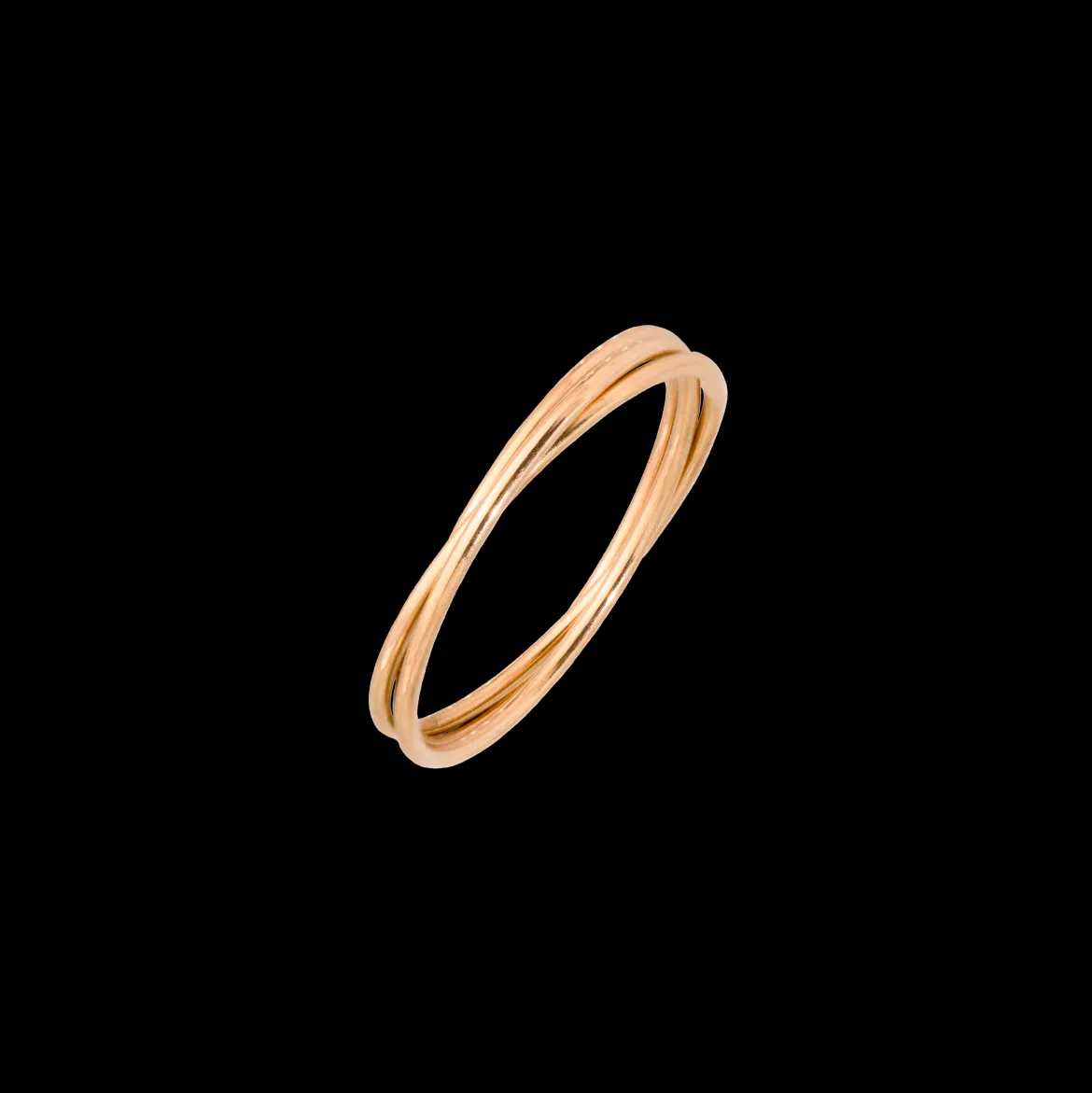 Tiny Trio Ring Roségold