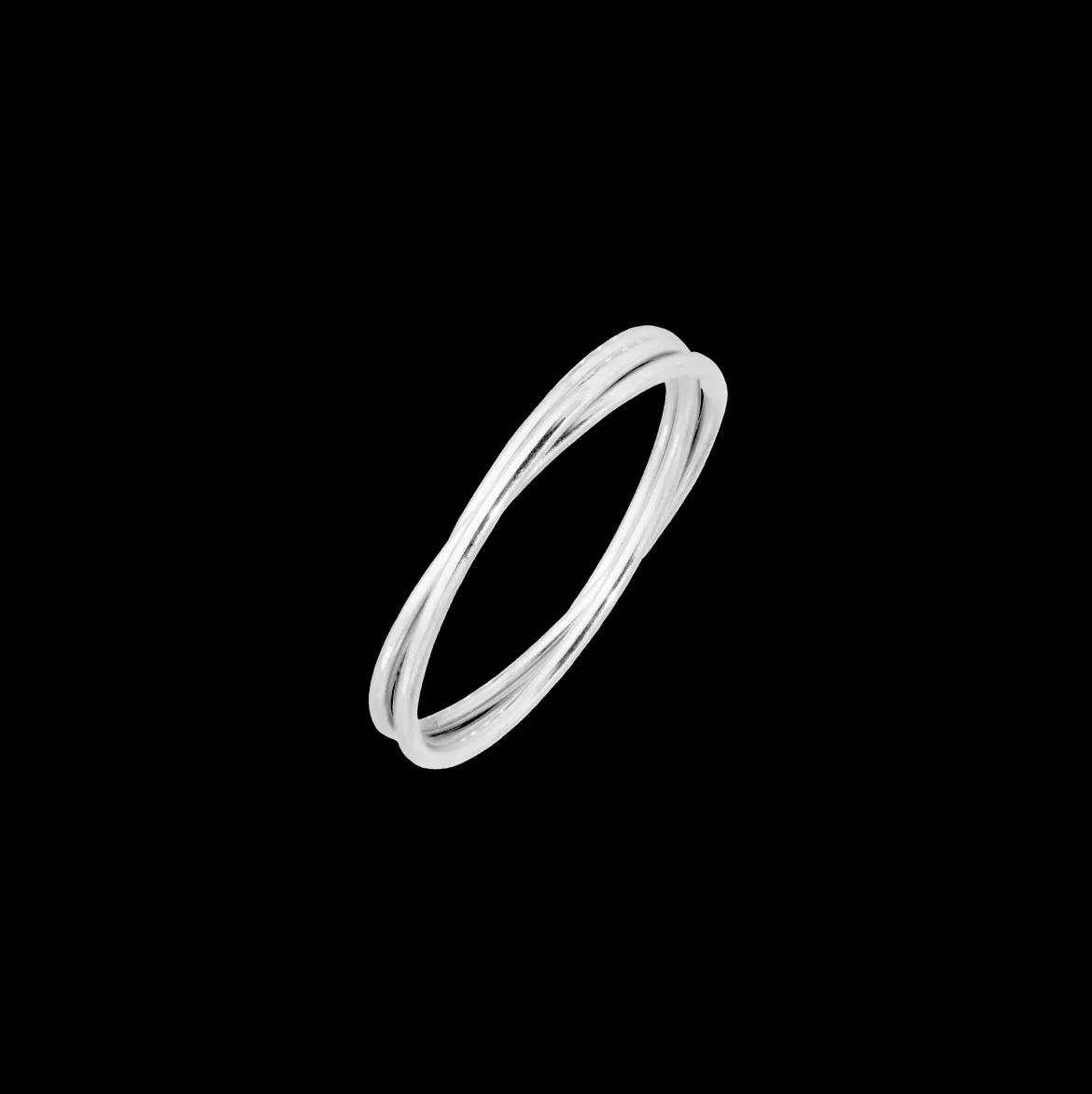 Tiny Trio Ring Silber