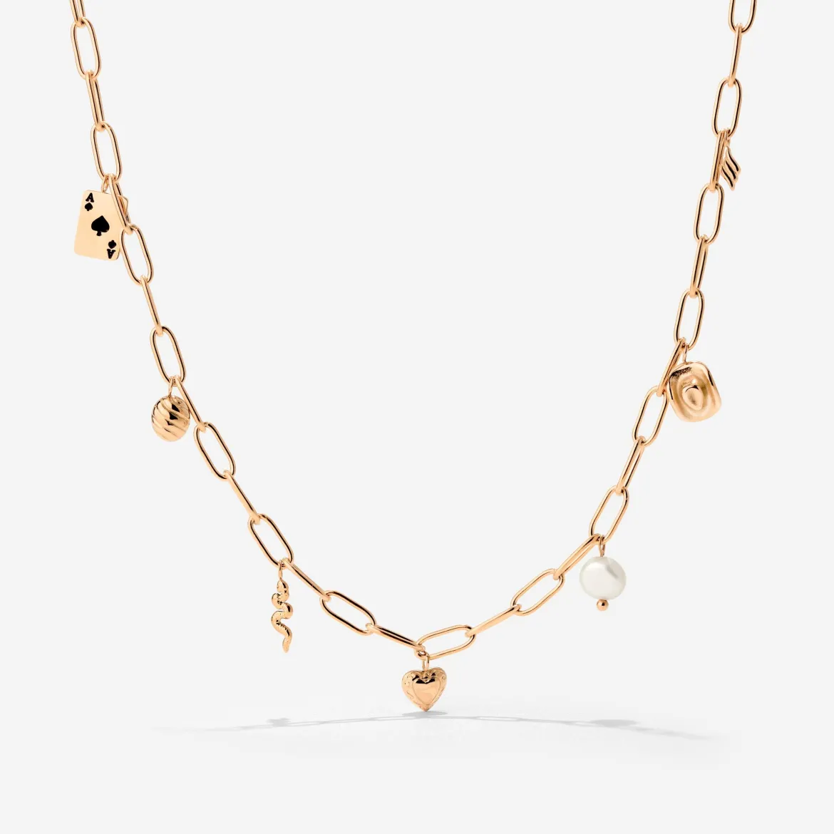 Treasure Box Necklace Roségold