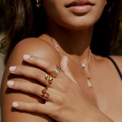 Trio Stack Ring Roségold