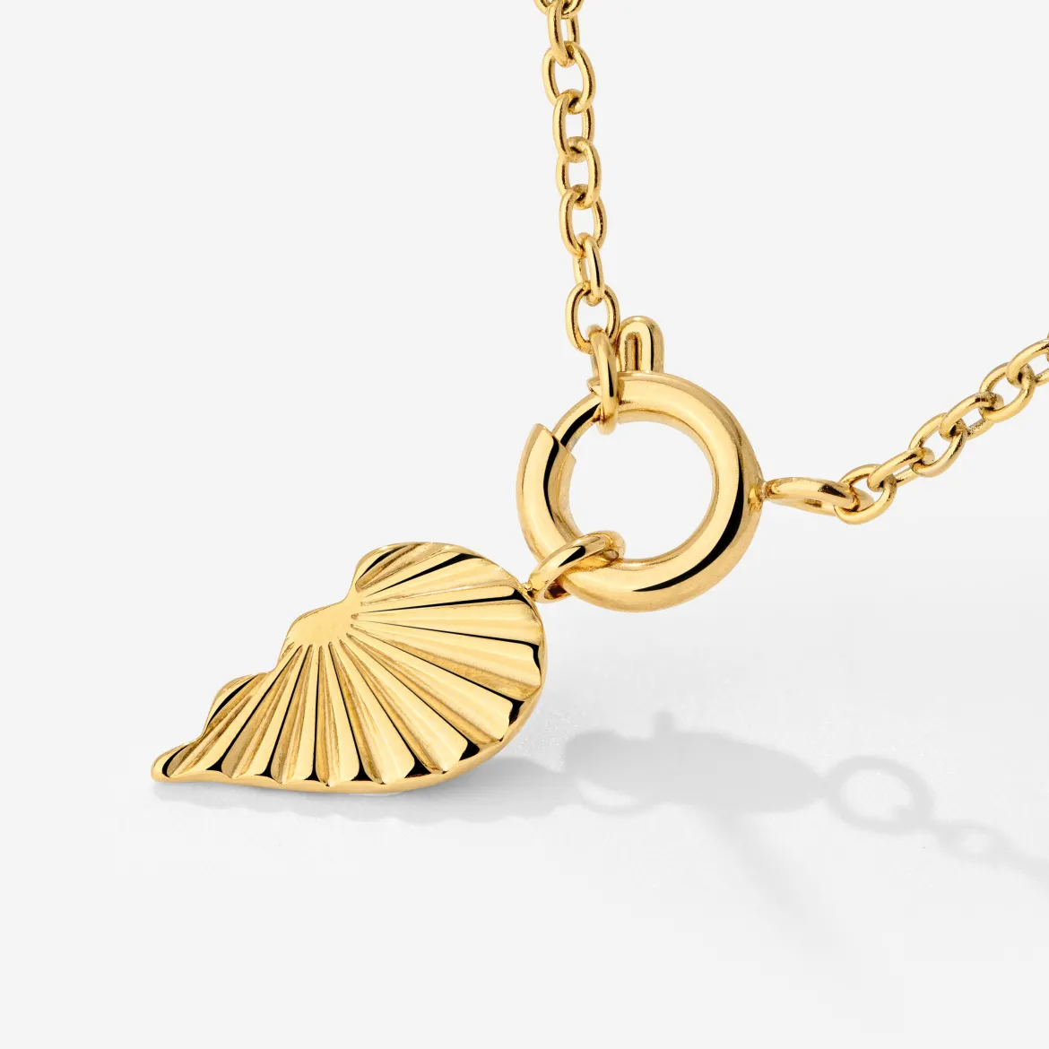 Twin Flame Right Classic Chain Necklace Set Gold